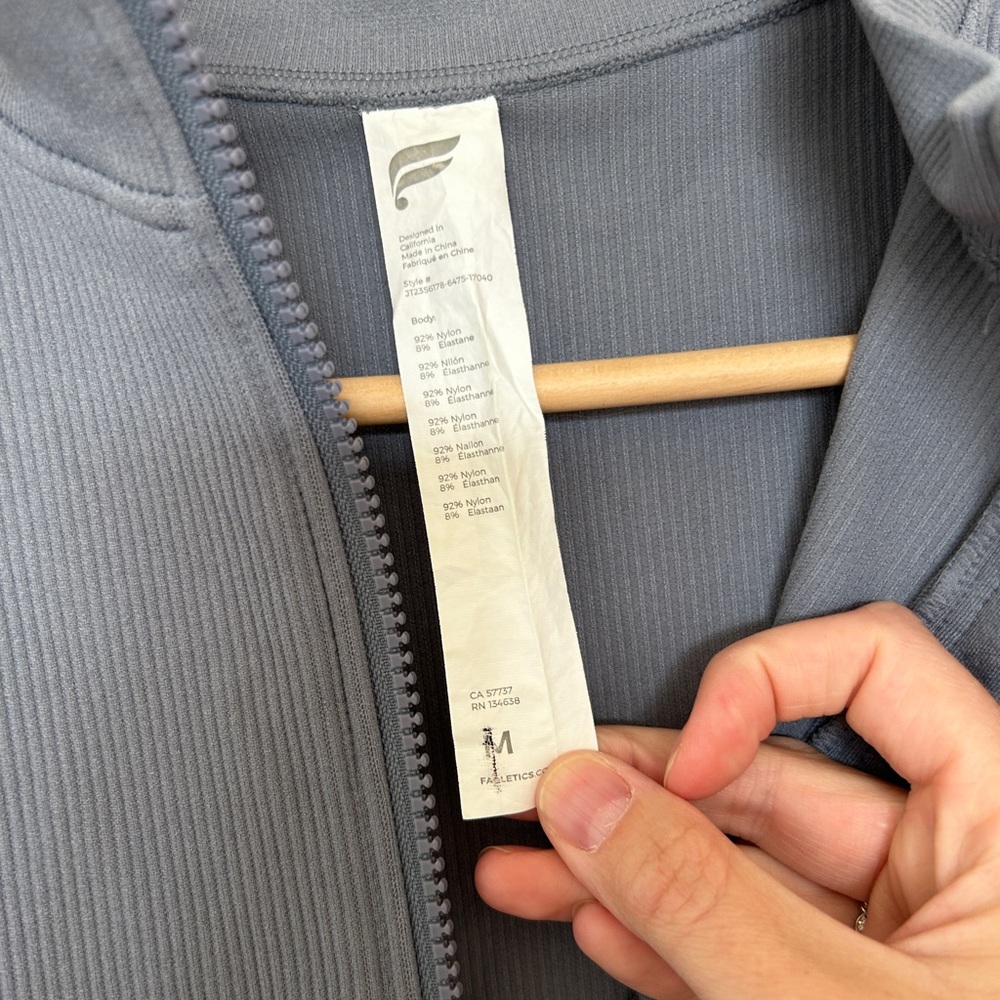 Fabletics Ribbed Zip Jacket - image 4